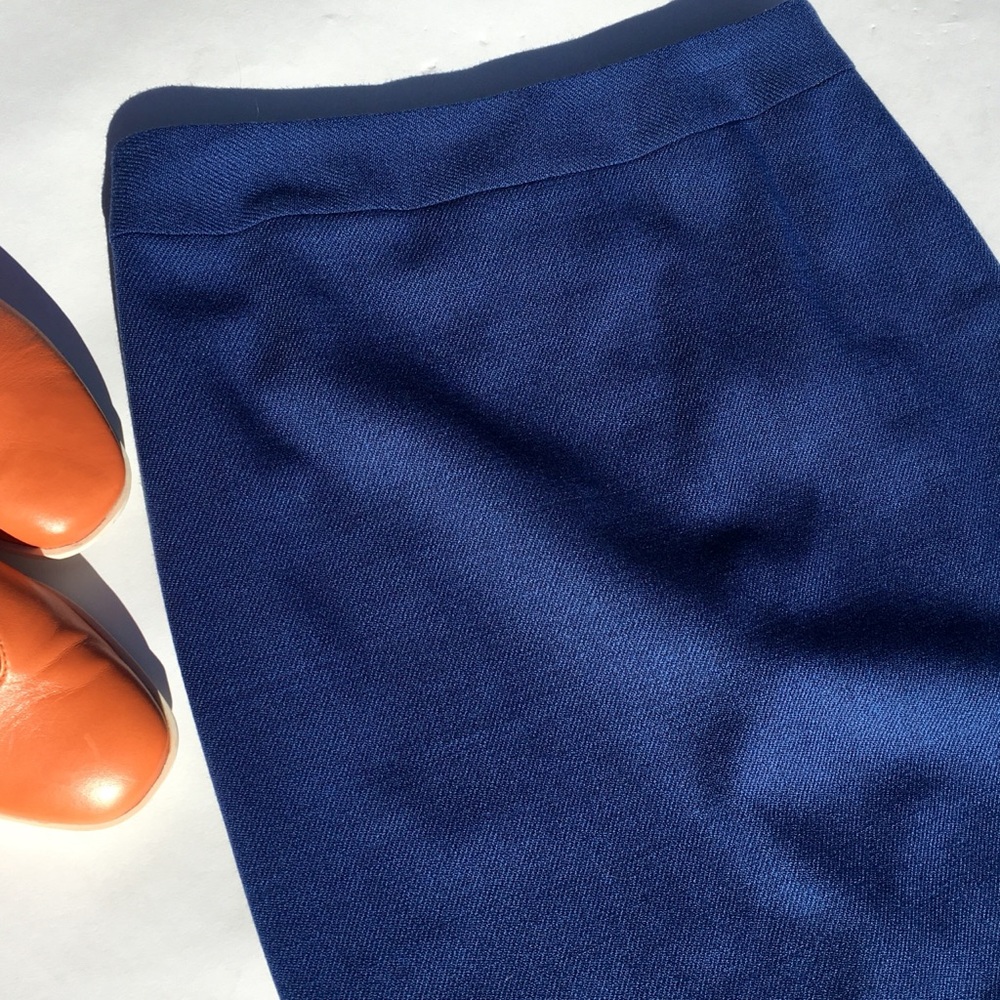 NWT Reiss Blue Pencil Skirt